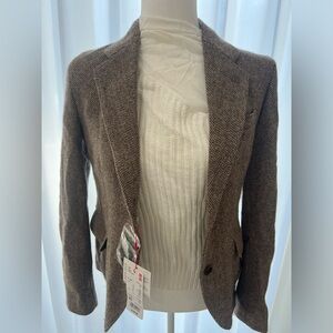 Uniqlo wool blazer jacket NWT
